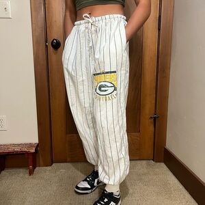 Retro Green Bay Packers joggers